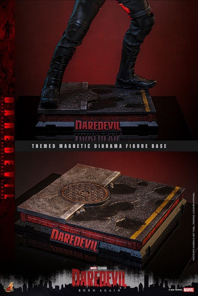 DAREDEVIL: BORN AGAIN DAREDEVIL - MARVEL - FIGURA 1/6 - HOT TOYS - Imagen 22