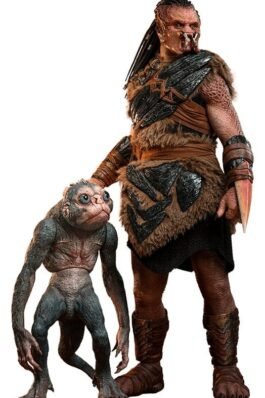 BADLANDS PACK DE 2 FIGURAS DEK (BONE BISON ARMOR) AND BUD – PREDATOR – MOVIE MASTERPIECE – HOT TOYS