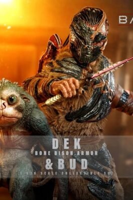 BADLANDS PACK DE 2 FIGURAS DEK (BONE BISON ARMOR) AND BUD – PREDATOR – MOVIE MASTERPIECE – HOT TOYS