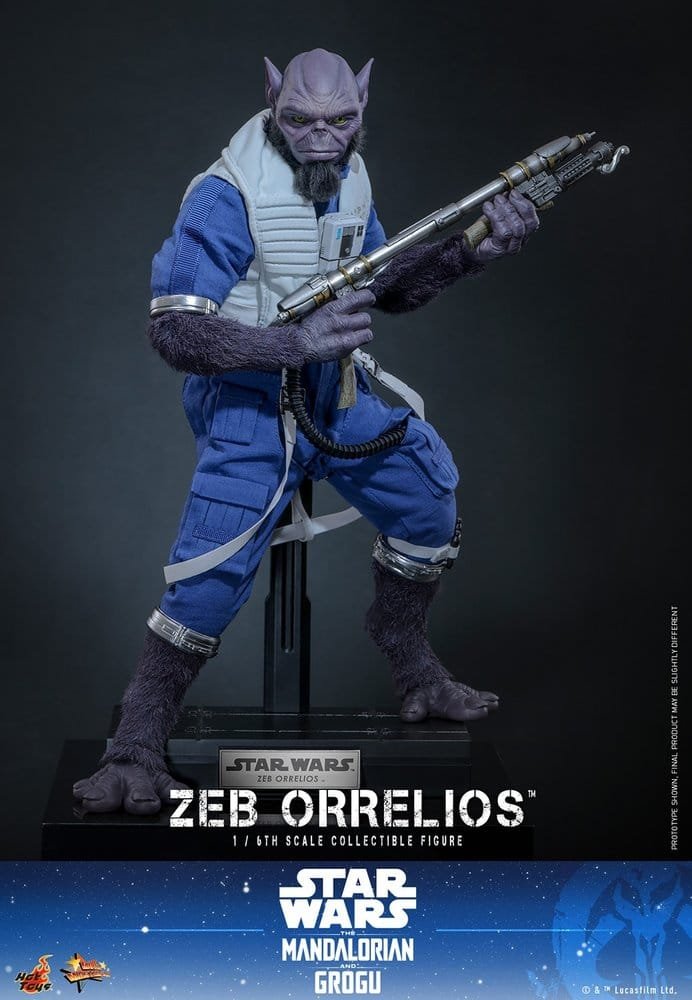 ZEB ORRELIOS - STAR WARS - MOVIE MASTERPIECE - HOT TOYS - Imagen 4