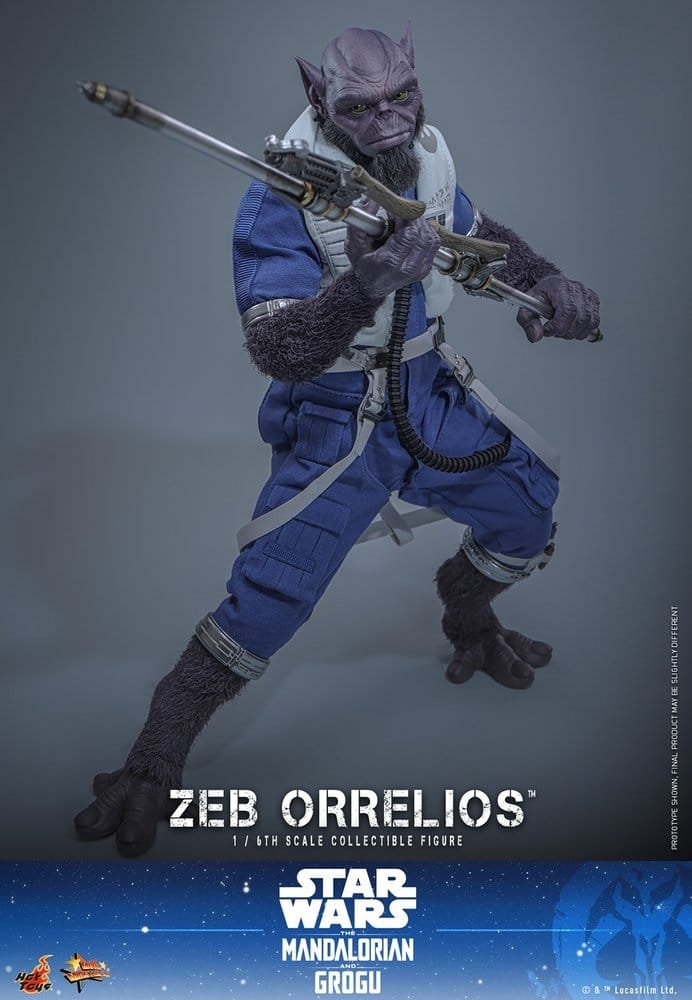 ZEB ORRELIOS - STAR WARS - MOVIE MASTERPIECE - HOT TOYS - Imagen 5