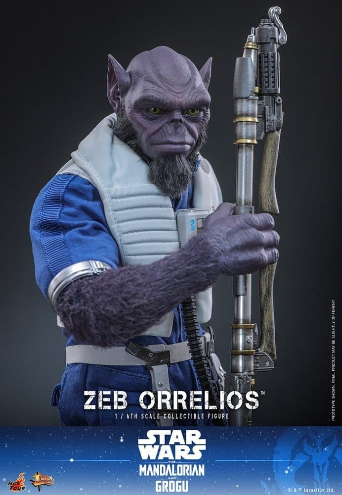 ZEB ORRELIOS - STAR WARS - MOVIE MASTERPIECE - HOT TOYS - Imagen 6