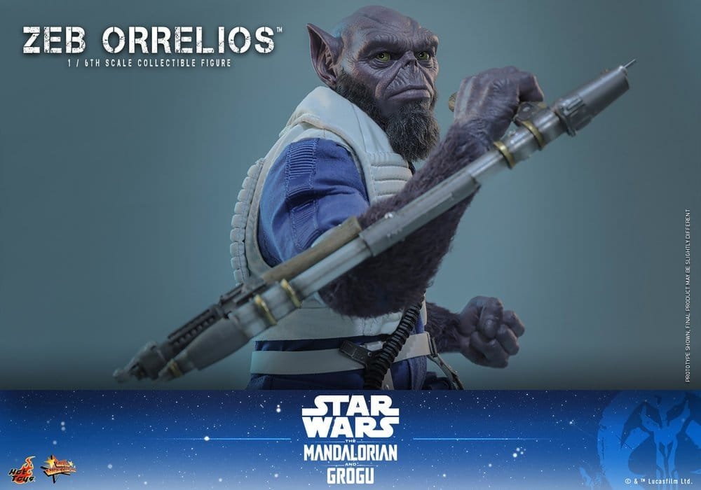 ZEB ORRELIOS - STAR WARS - MOVIE MASTERPIECE - HOT TOYS - Imagen 8