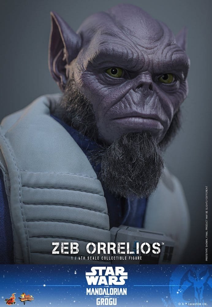 ZEB ORRELIOS - STAR WARS - MOVIE MASTERPIECE - HOT TOYS - Imagen 9