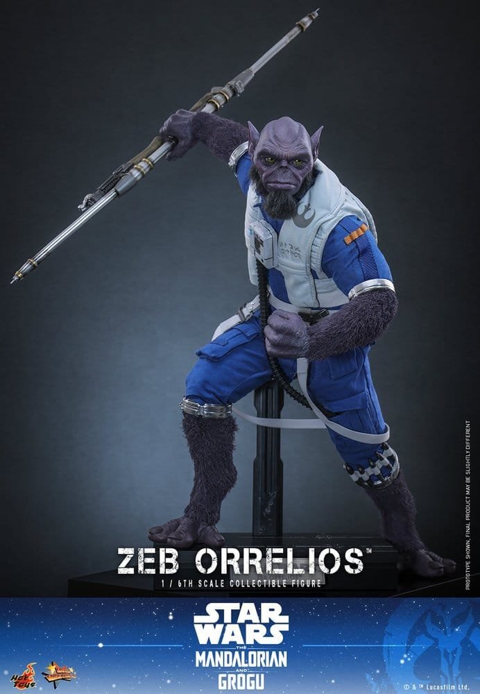 ZEB ORRELIOS - STAR WARS - MOVIE MASTERPIECE - HOT TOYS - Imagen 11