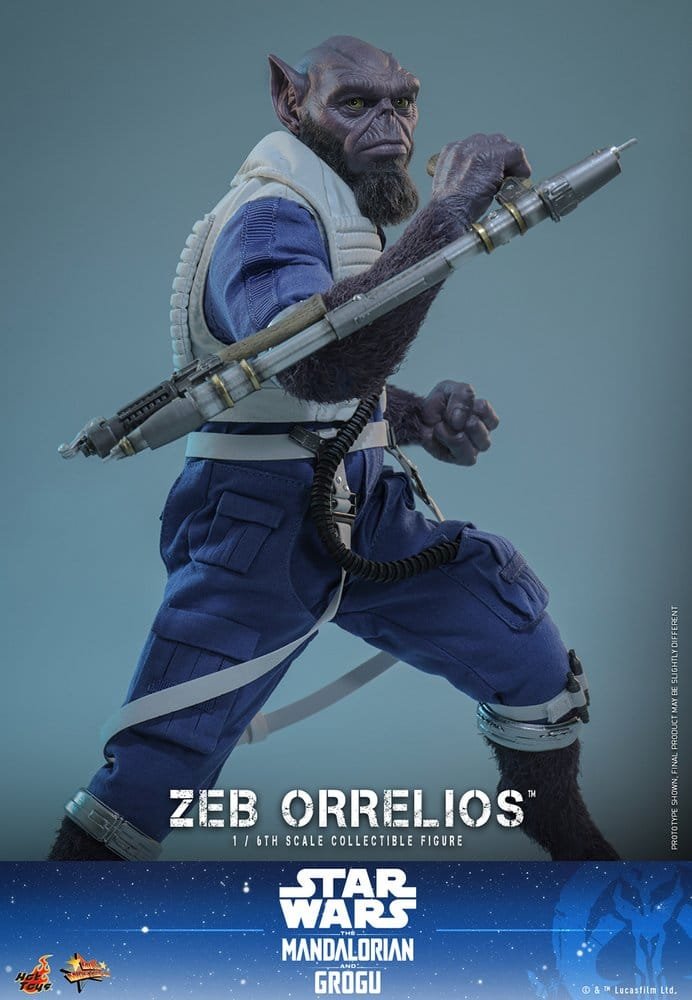 ZEB ORRELIOS - STAR WARS - MOVIE MASTERPIECE - HOT TOYS - Imagen 12