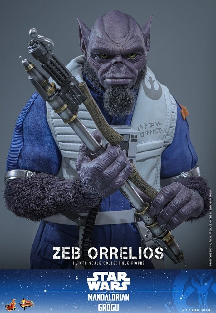 ZEB ORRELIOS - STAR WARS - MOVIE MASTERPIECE - HOT TOYS - Imagen 14