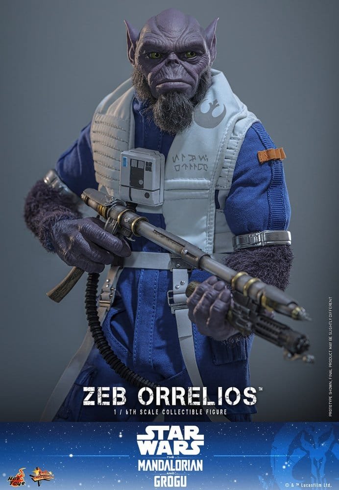 ZEB ORRELIOS - STAR WARS - MOVIE MASTERPIECE - HOT TOYS - Imagen 15