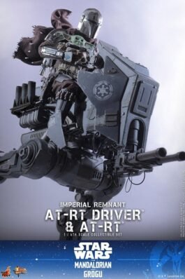 THE MANDALORIAN & GROGU VEHÍCULO AT-RT – STAR WARS – MOVIE MASTERPIECE – HOT TOYS