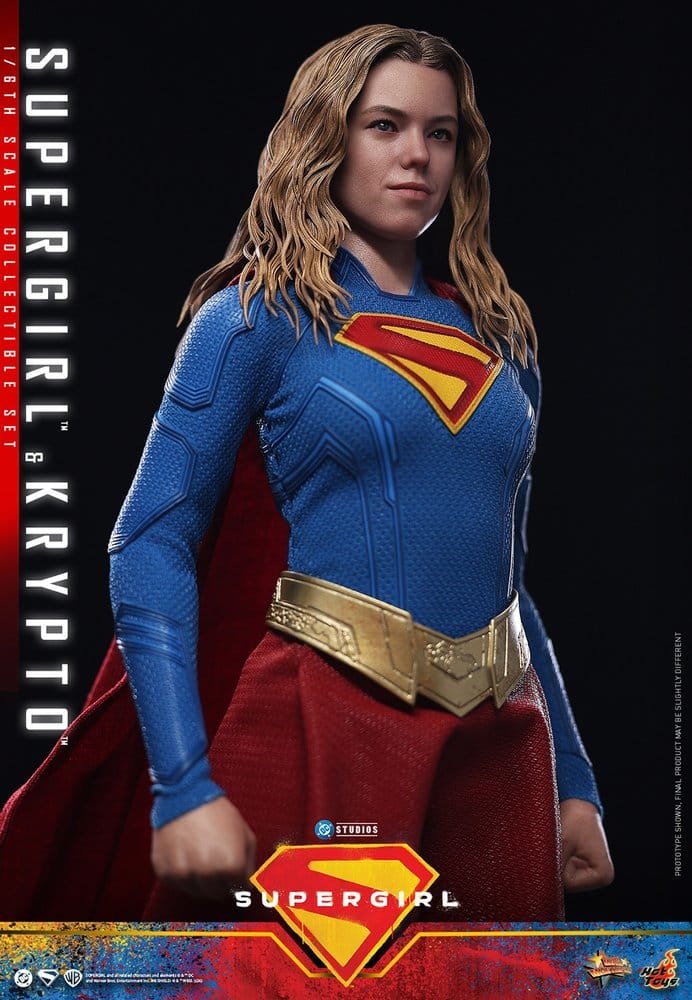 SET DE FIGURAS SUPERGIRL & KRYPTO - DC COMICS - MOVIE MASTERPIECE - HOT TOYS - Imagen 13