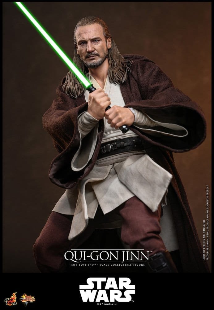 QUI-GON JINN (COLLECTOR EDITION) - STAR WARS - MOVIE MASTERPIECE - HOT TOYS - Imagen 5