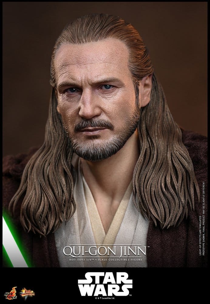QUI-GON JINN (COLLECTOR EDITION) - STAR WARS - MOVIE MASTERPIECE - HOT TOYS - Imagen 6