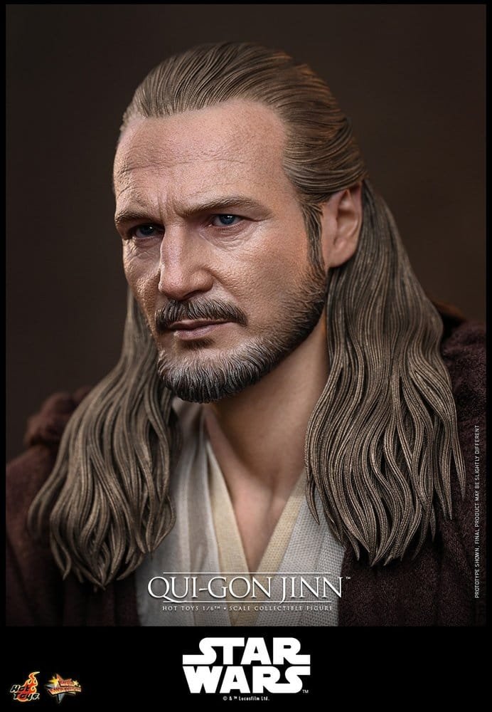 QUI-GON JINN (COLLECTOR EDITION) - STAR WARS - MOVIE MASTERPIECE - HOT TOYS - Imagen 11
