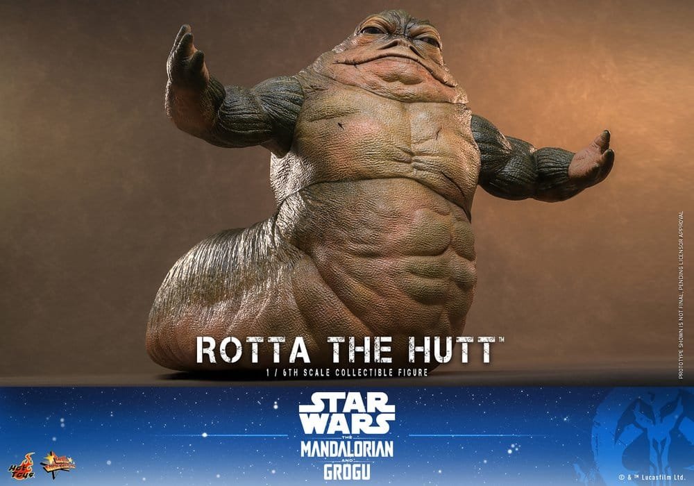 ROTTA THE HUTT - STAR WARS - MOVIE MASTERPIECE - HOT TOYS - Imagen 2
