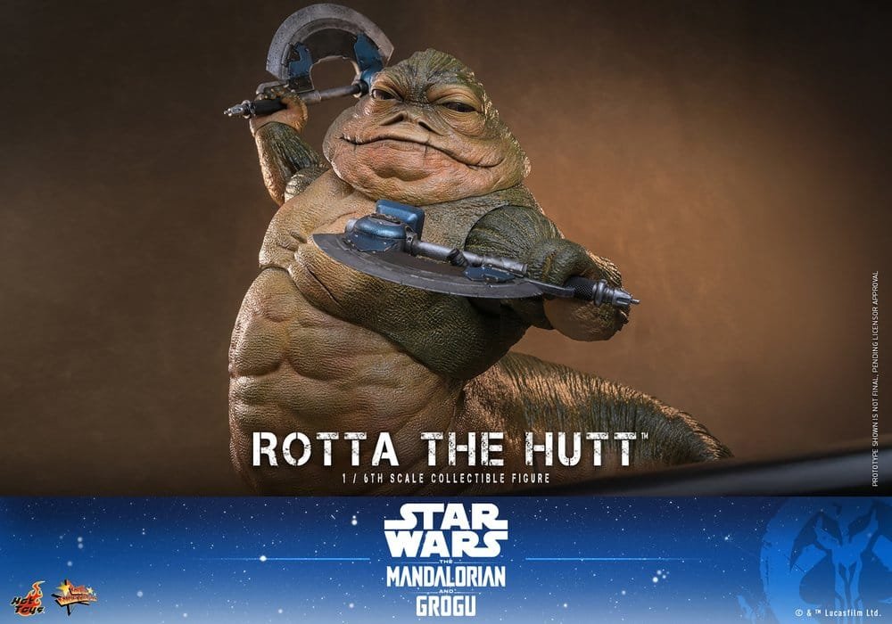ROTTA THE HUTT - STAR WARS - MOVIE MASTERPIECE - HOT TOYS - Imagen 3