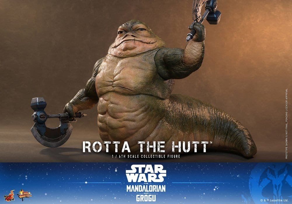 ROTTA THE HUTT - STAR WARS - MOVIE MASTERPIECE - HOT TOYS - Imagen 5