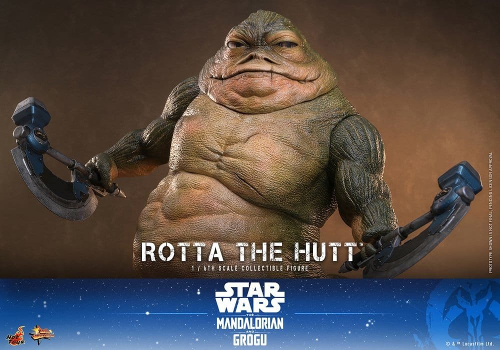 ROTTA THE HUTT - STAR WARS - MOVIE MASTERPIECE - HOT TOYS - Imagen 6