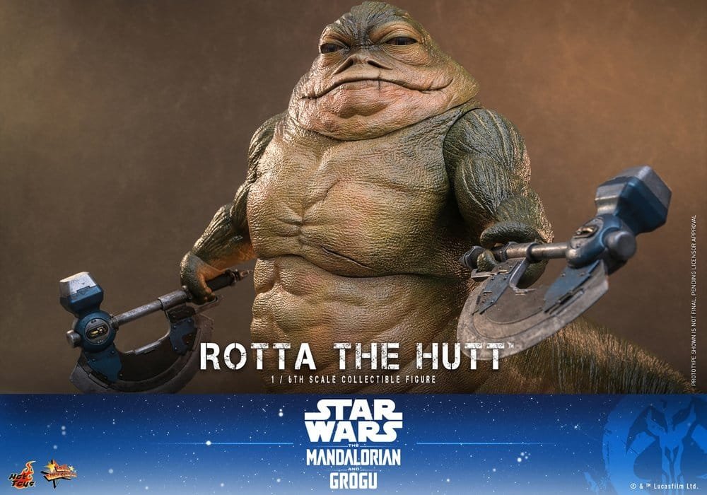 ROTTA THE HUTT - STAR WARS - MOVIE MASTERPIECE - HOT TOYS - Imagen 7