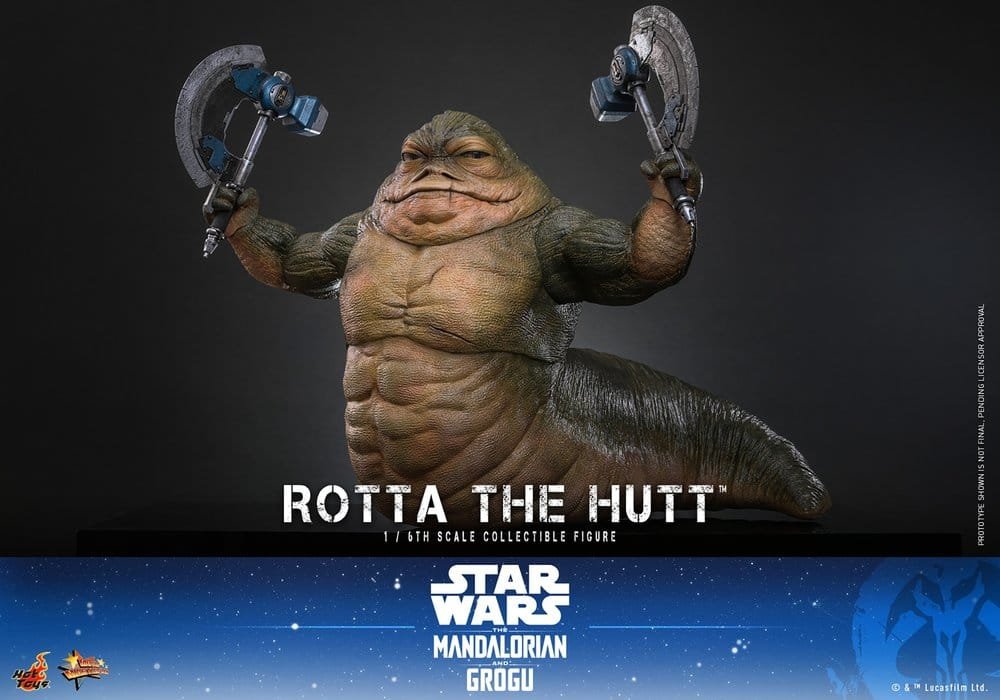 ROTTA THE HUTT - STAR WARS - MOVIE MASTERPIECE - HOT TOYS - Imagen 8