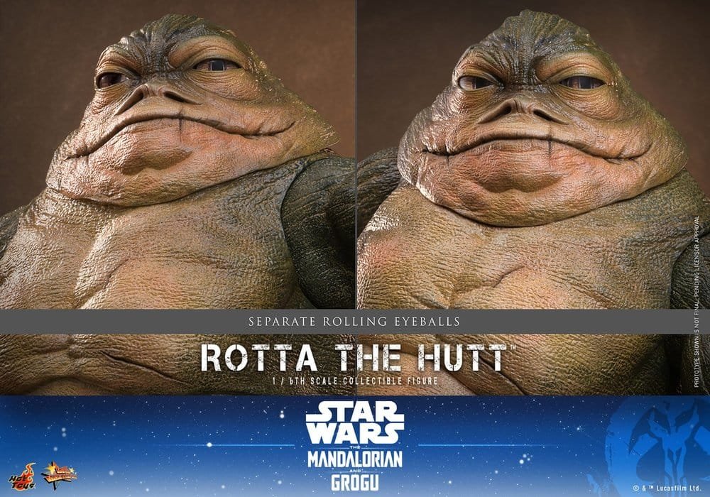 ROTTA THE HUTT - STAR WARS - MOVIE MASTERPIECE - HOT TOYS - Imagen 10