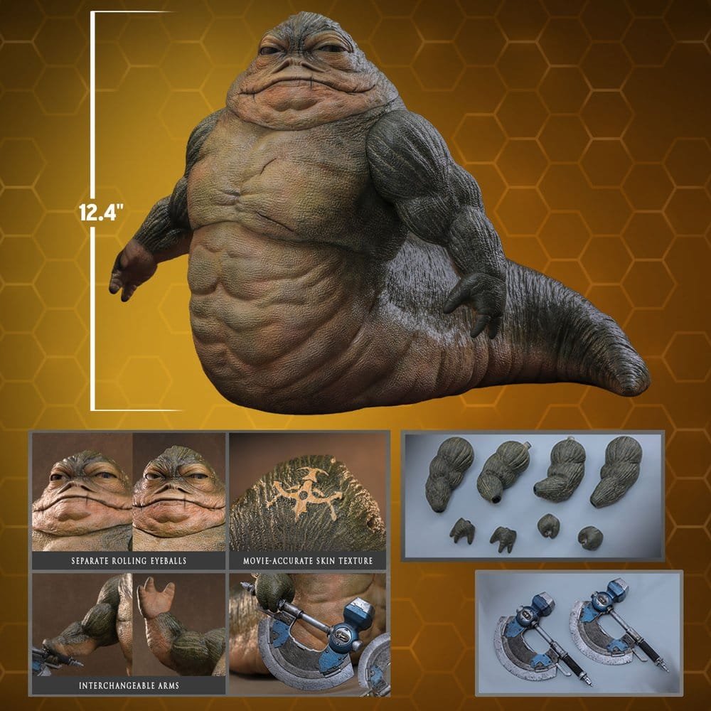 ROTTA THE HUTT - STAR WARS - MOVIE MASTERPIECE - HOT TOYS - Imagen 14