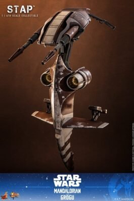 THE MANDALORIAN & GROGU ACCESORIO STAP – STAR WARS – MOVIE MASTERPIECE – HOT TOYS