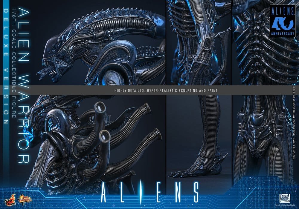 ALIEN WARRIOR (DELUXE VERSION) - ALIEN - MOVIE MASTERPIECE - HOT TOYS - Imagen 12