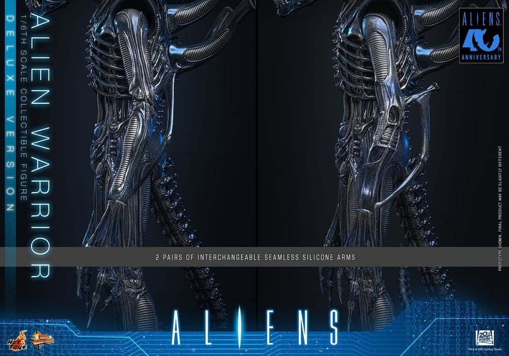 ALIEN WARRIOR (DELUXE VERSION) - ALIEN - MOVIE MASTERPIECE - HOT TOYS - Imagen 13