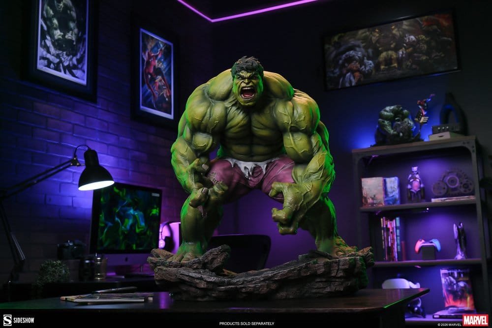 HULK - MARVEL - PREMIUM FORMAT - SIDESHOW COLLECTIBLES - Imagen 2