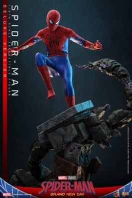 SPIDER-MAN: BRAND NEW DAY SPIDER-MAN (VERSIÓN DELUXE) – MARVEL – FIGURA 1/6 – HOT TOYS
