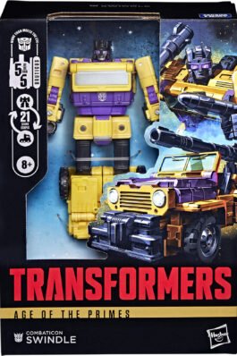 COMBATICON SWINDLE VOYAGER CLASS FIGURA 16,5 CM AGE OF THE PRIMES – TRANSFORMERS – HASBRO
