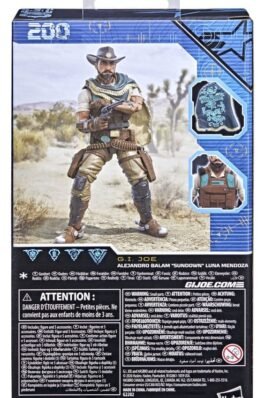 ALEJANDRO BALAM «SUNDOWN» LUNA MENDOZA 15 CM – GI JOE – G.I. JOE CLASSIFIED SERIES #200 – HASBRO
