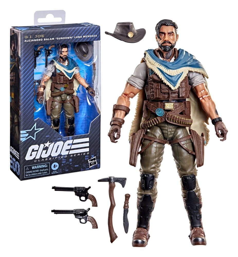 ALEJANDRO BALAM "SUNDOWN" LUNA MENDOZA 15 CM - GI JOE - G.I. JOE CLASSIFIED SERIES #200 - HASBRO - Imagen 3