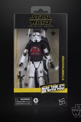 STORMTROOPER (MAY THE 4TH BE WITH YOU) FIGURA 15 CM : – STAR WARS – THE BLACK SERIES – HASBRO