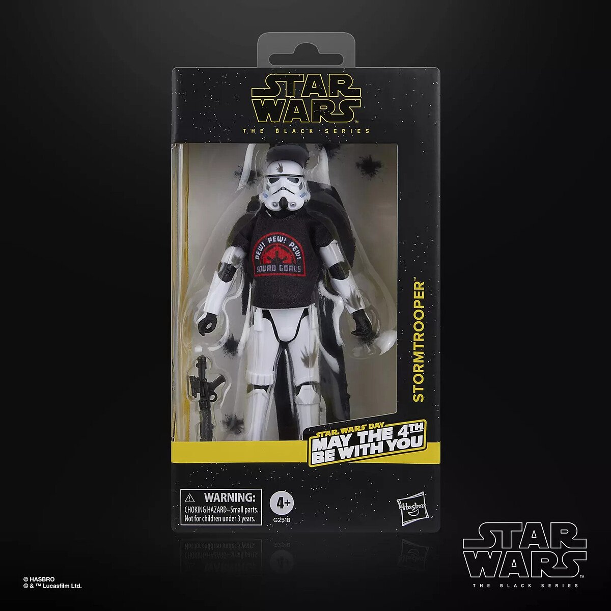STORMTROOPER (MAY THE 4TH BE WITH YOU) FIGURA 15 CM : - STAR WARS - THE BLACK SERIES - HASBRO