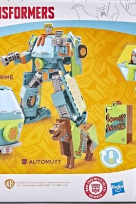 MYSTERIOUS PRIME & AUTOMUTT FIGURAS 15 CM SCOOBY-DOO COLLABORATIVE – TRANSFORMERS – HASBRO