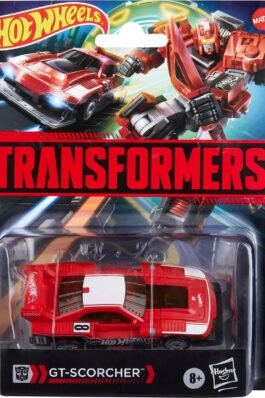 GT SCORCHER FIGURA 12,5 CM HOT WHEELS X COLLABORATIVE – TRANSFORMERS – HASBRO