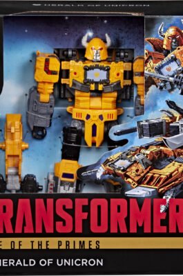 HERALD OF UNICRON LEADER CLASS FIGURA 19 CM AGE OF THE PRIMES – TRANSFORMERS – HASBRO