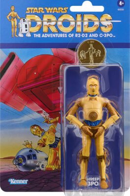 SEE-THREEPIO (C-3PO) FIGURA 15 CM : DROIDS – STAR WARS – THE BLACK SERIES – HASBRO
