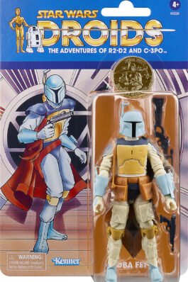 BOBA FETT FIGURA 15 CM : DROIDS – STAR WARS – THE BLACK SERIES – HASBRO