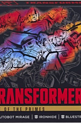 AUTOBOT MIRAGE IRONHIDE & BLUESTREAK PACK 03 FIGURAS 15 CM : AGE OF THE PRIMES – TRANSFORMERS – HASBRO