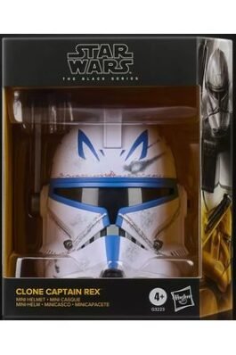 CAPTAIN REX MINICASCO RÉPLICA 15 CM : THE CLONES WARS – STAR WARS – THE BLACK SERIES – HASBRO