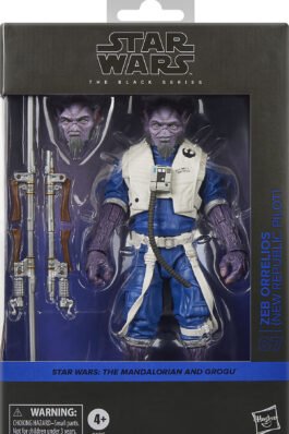 ZEB ORRELIOS (NEW REPUBLIC PILOT) FIGURA 15 CM THE MANDALORIAN & GROGU – STAR WARS – THE BLACK SERIES – HASBRO