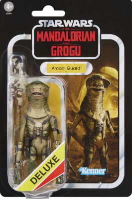 AMANI GUARD FIGURA 9,5 CM THE MANDALORIAN AND GROGU – STAR WARS – THE VINTAGE COLLECTION – HASBRO