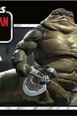 ROTTA THE HUTT FIGURA DELUXE 9,5 CM THE MANDALORIAN AND GROGU – STAR WARS – THE VINTAGE COLLECTION – HASBRO