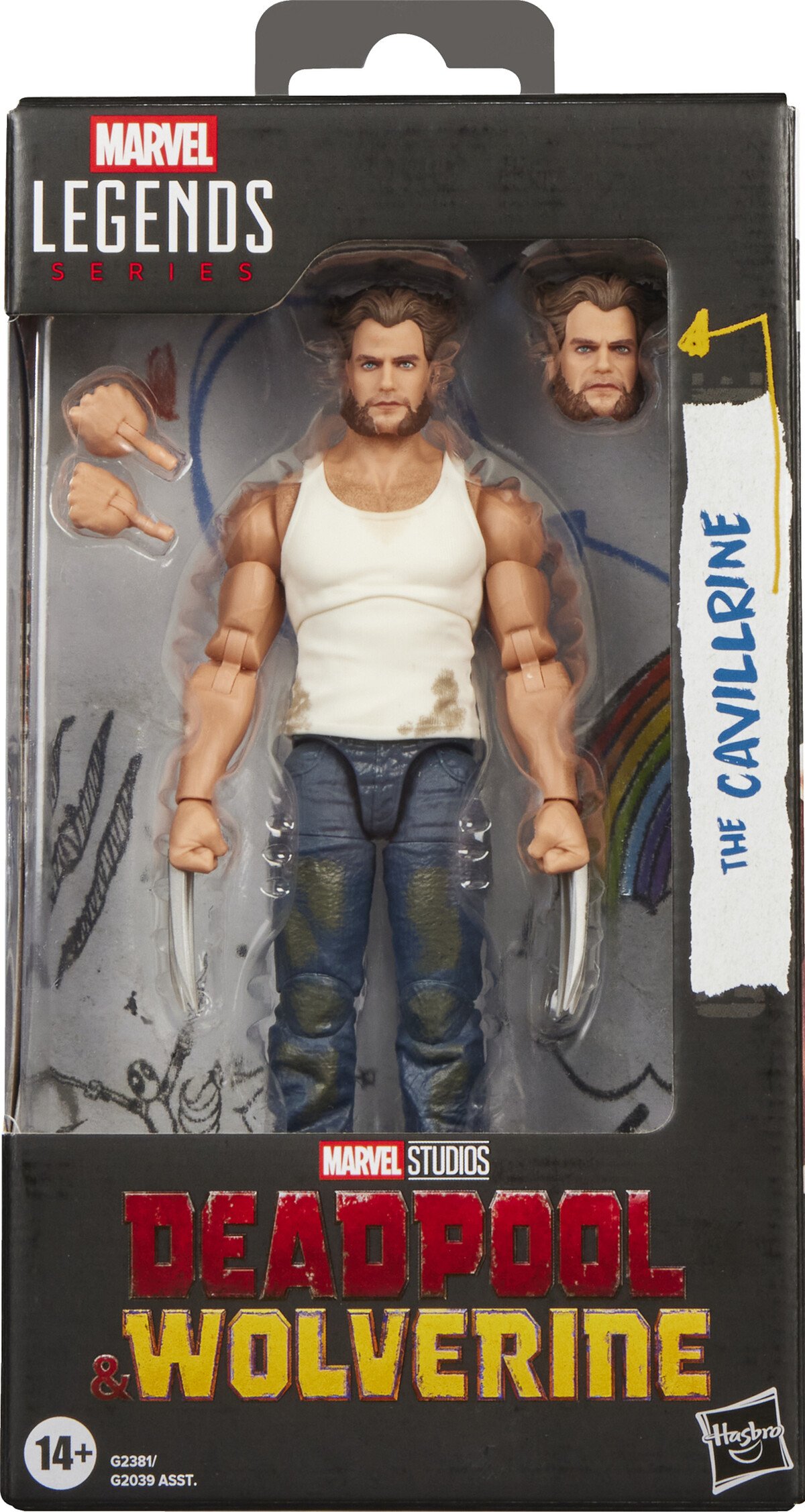 THE CAVILLRINE FIGURA 15 CM DEADPOOL & WOLVERINE SERIES - MARVEL - MARVEL LEGENDS - HASBRO