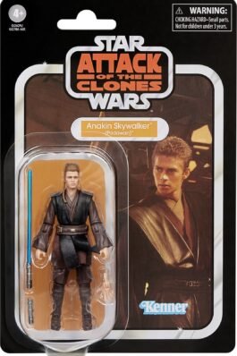 ANAKIN SKYWALKER (PADAWAN) FIGURA 9,5 CM EPISODE II ATTACK OF THE CLONES – STAR WARS – THE VINTAGE COLLECTION – HASBRO