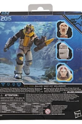 MALCOM «DEEP SIX» WILLOUGHBY 15 CM – GI JOE – G.I. JOE CLASSIFIED SERIES DELUXE #206 – HASBRO