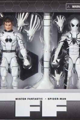MISTER FANTASTIC & SPIDER-MAN FUTURE FOUNDATION PACK 02 FIGURAS 15 CM FANTASTIC FOUR SERIES – MARVEL – MARVEL LEGENDS – HASBRO
