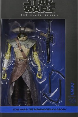EMBO FIGURA 15 CM : THE MANDALORIAN AND GROGU – STAR WARS – THE BLACK SERIES – HASBRO